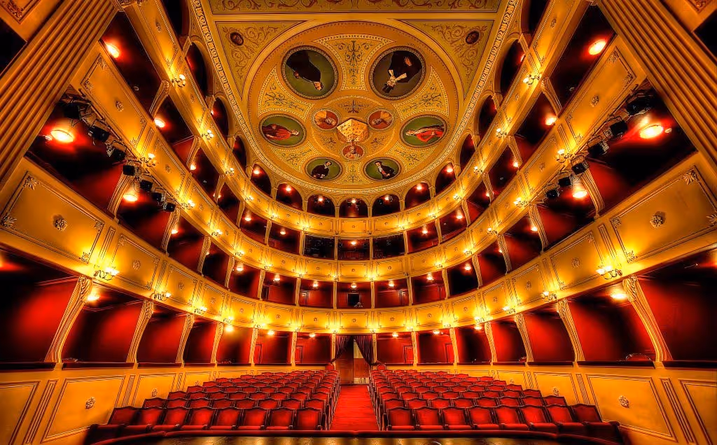 Apollon theatre in Hermoupolis